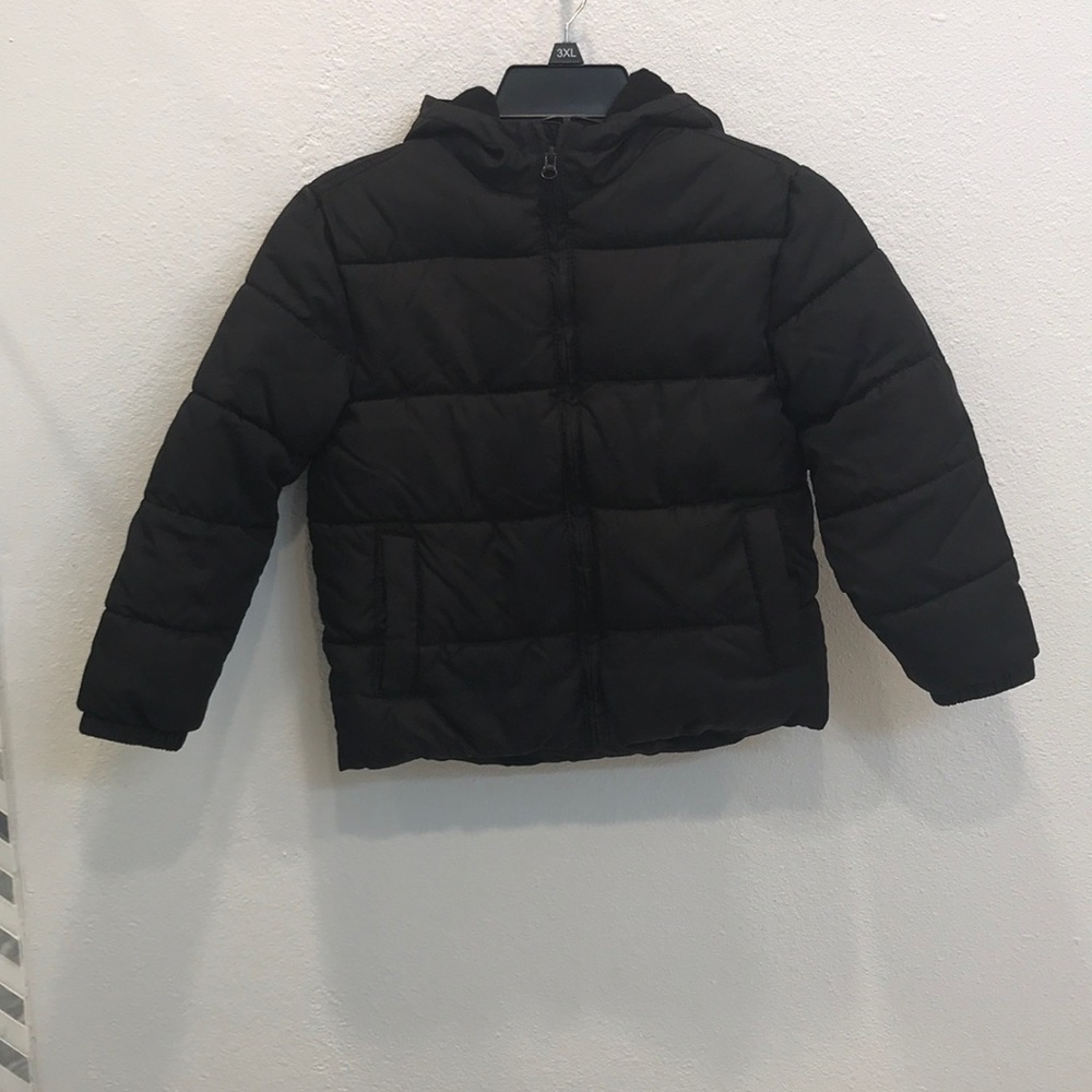 Little boy black Old Navy Puffer jacket